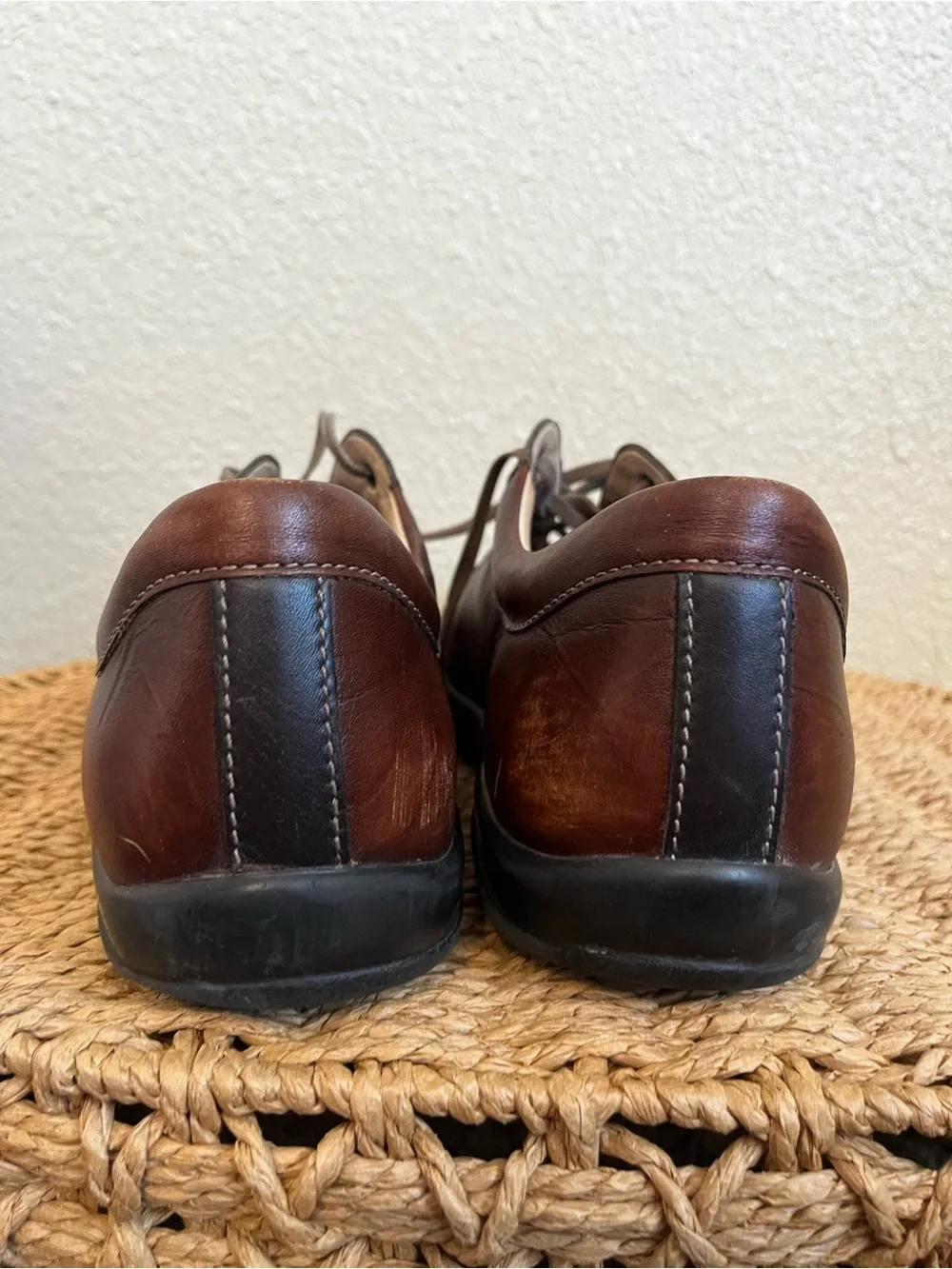 Finn Comfort‎ Alamo Oxford Leather Lace Up Work Comfort Shoes Men’s Size 11.5